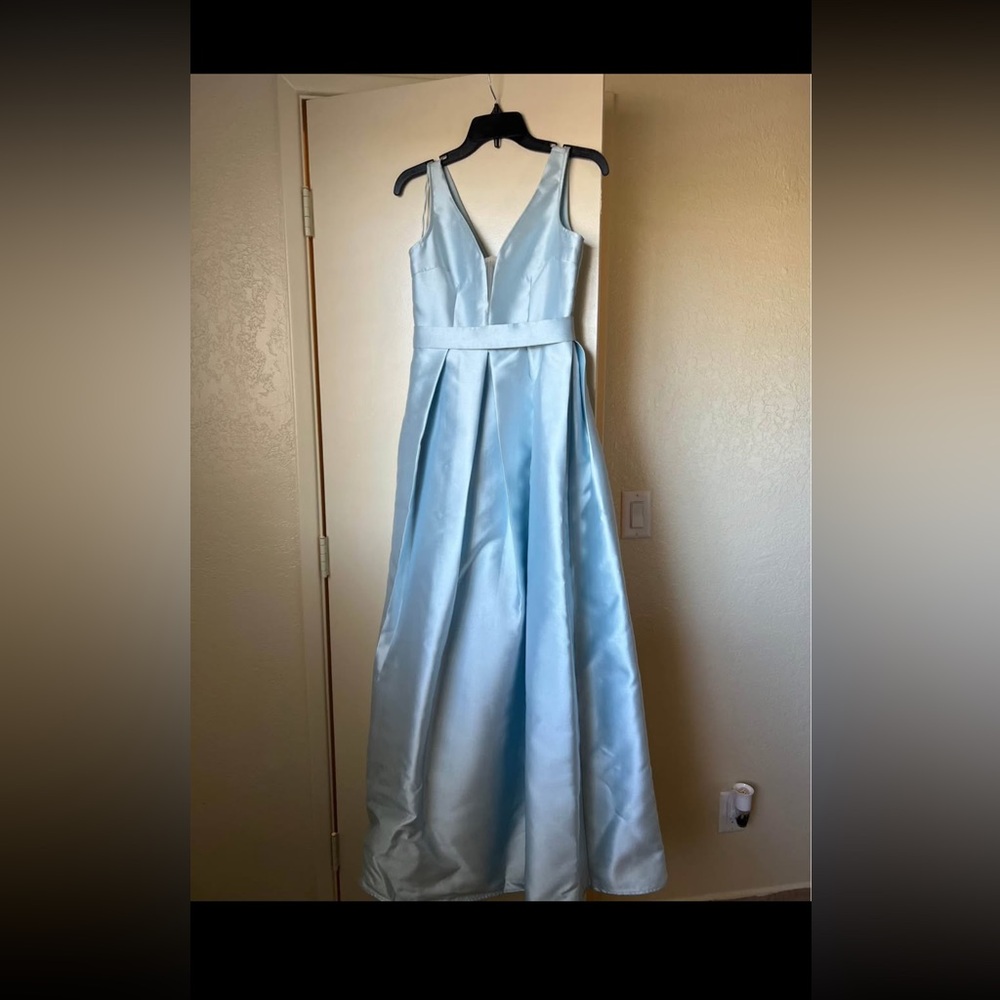 Elegant Light Blue Gown